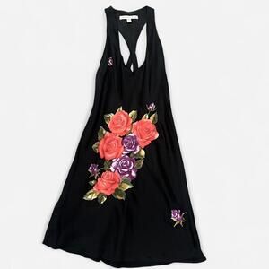 Vintage Y2K Victoria’s Secret Silk Floral Slip Dress